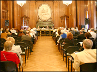 Encuentro sobre la "Problemática de los Consorcistas de la Ciudad de Bs. As." que se realizó en el Salón San Martín de la Legislatura Porteña