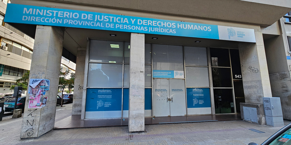 Sede de la direccin provincial de Personas Jurdicas donde funciona el RPAC [Foto Pequeas Noticias]